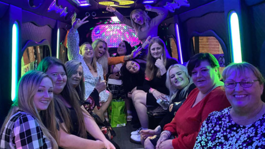 Bachelorette Party Bus in Virginia